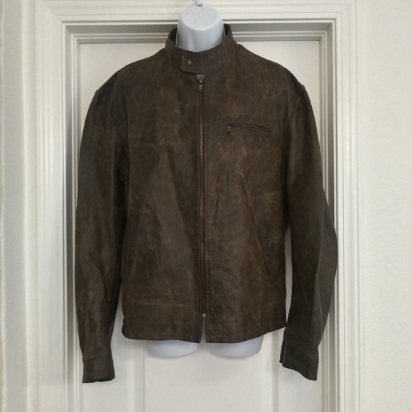 Johnny Florence Other - Johnny Florence Distressed Leather Jacket